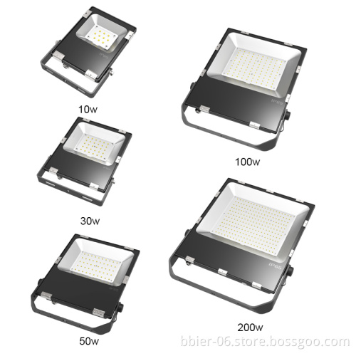 Factory Direct Waterproof Aluminum LED Flood Light - 10W to 200W